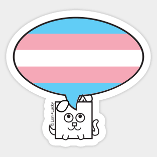 Proud Transgender Sticker